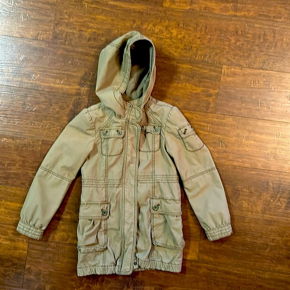 Girls Gap army green jacket for spring or fall